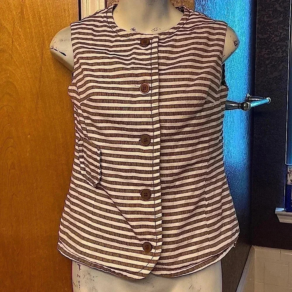 Hoot Owl, Sleeveless, Button-Down Shirt